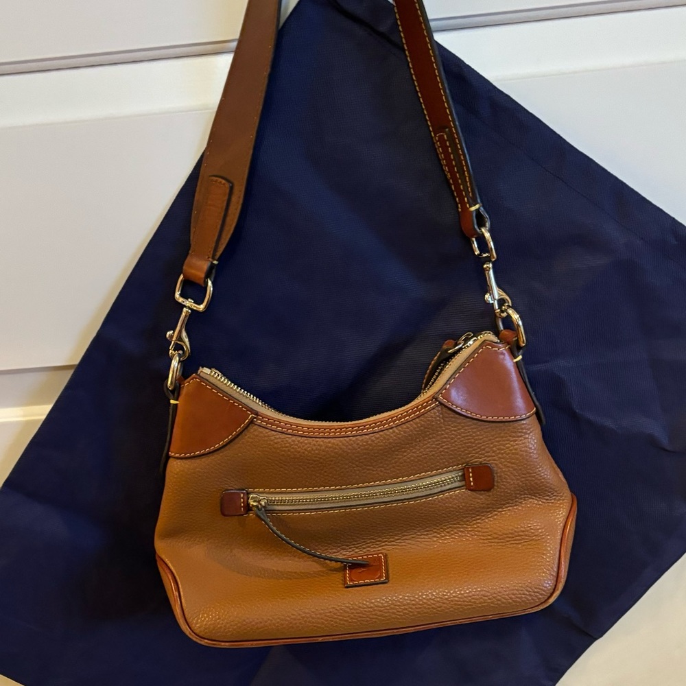 Dooney and Bourke Pebble leather small hobo bag